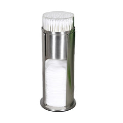 Stainless Steel Cotton Pads & Swab Dispenser