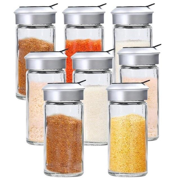 10PC Herbs & Spices Shaker Jars