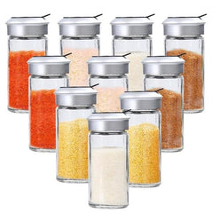10PC Herbs & Spices Shaker Jars
