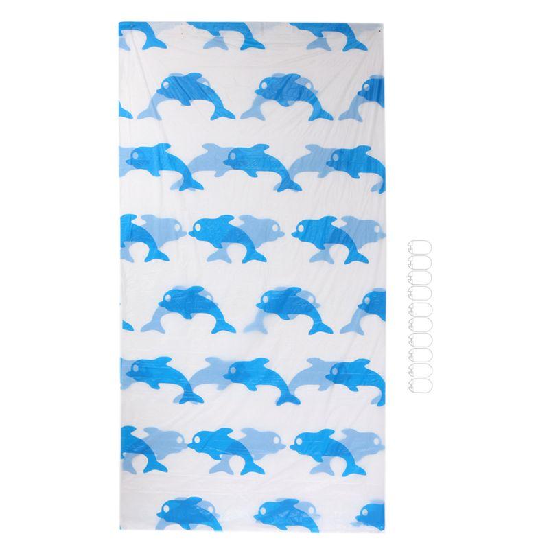 Waterproof Polyester Shower Curtain