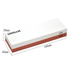 3000 & 8000 Grit Double-Sided White Corundum Whetstone