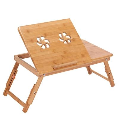 Portable Folding Bamboo Laptop Table