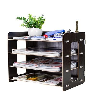 Minimalist Desktop Organizer Shelves