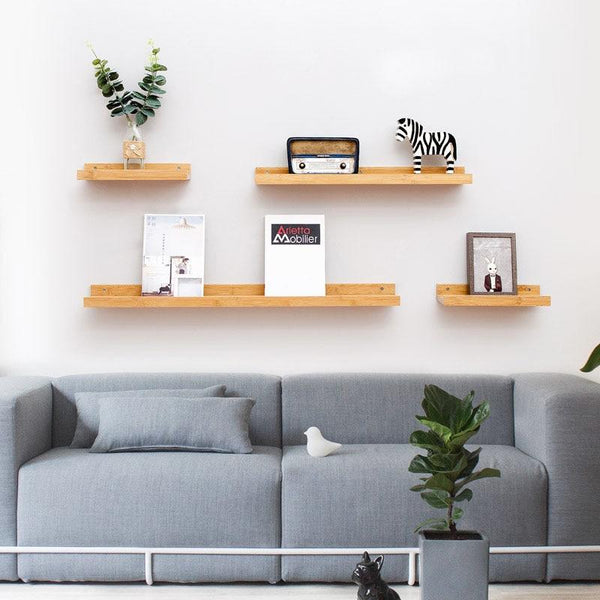 Creative Wooden Wall Storage Shelf