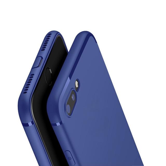 Matte Soft Phone Case for iPhone X 8 7 6 6S Plus
