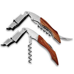 Wood Handle Multifunction Portable Wine Opener