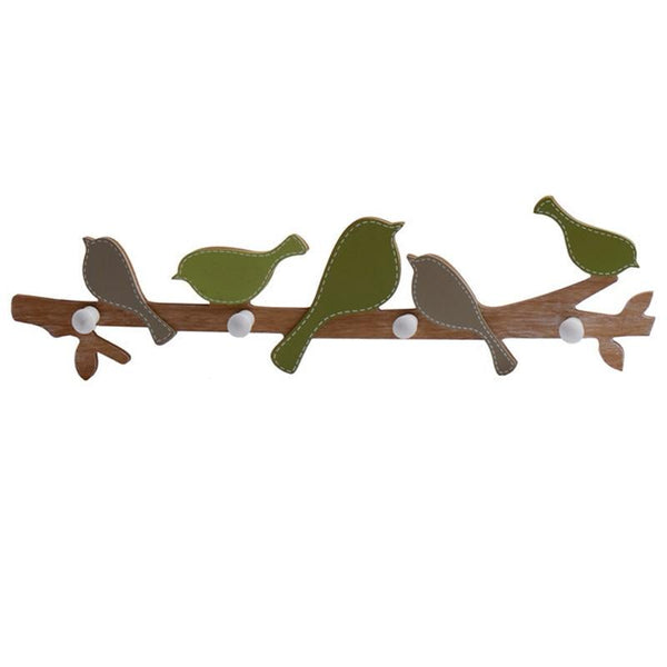Wooden Bird Wall Hanger