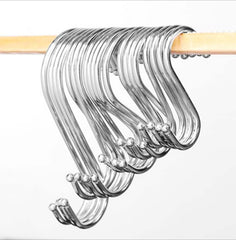 10PC Metal S Shaped Hooks