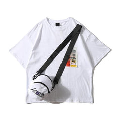 Fluo Green T-Shirt with Messenger Bag