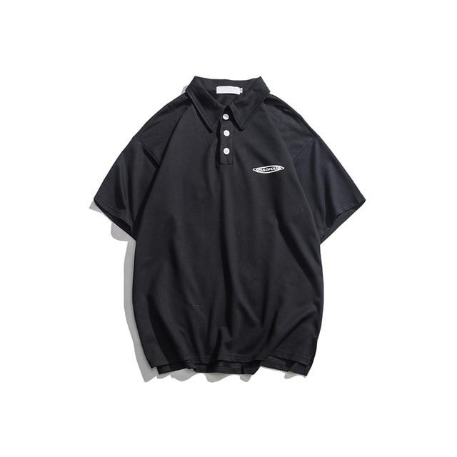 Solid Color Polo Shirt