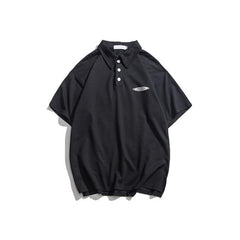 Solid Color Polo Shirt