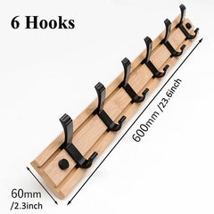 Nordic Wood Coat Rack