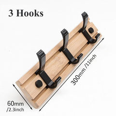 Nordic Wood Coat Rack