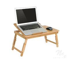 Portable Folding Bamboo Laptop Table