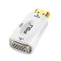 HDMI to VGA Converter Adapter with Audio Cable
