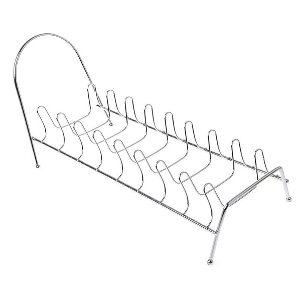 Plated Chrome 7 Slot Dish Rack