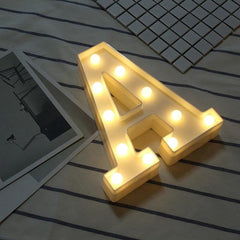 LED White Marquee Letter