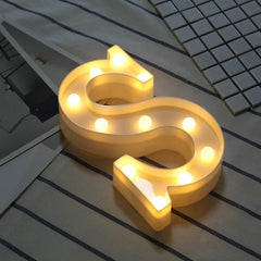 LED White Marquee Letter