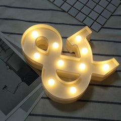 LED White Marquee Letter