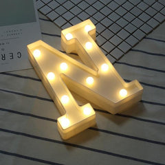 LED White Marquee Letter