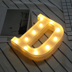 LED White Marquee Letter