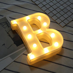 LED White Marquee Letter