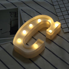 LED White Marquee Letter