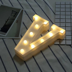 LED White Marquee Letter