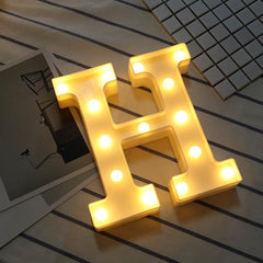 LED White Marquee Letter