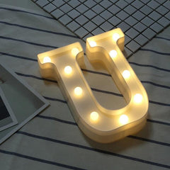 LED White Marquee Letter