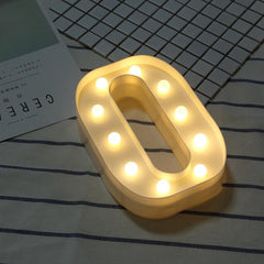 LED White Marquee Letter