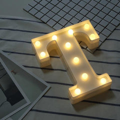 LED White Marquee Letter