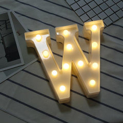 LED White Marquee Letter