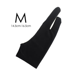 Two-Finger Anti-touch Drawing Glove for Tablet