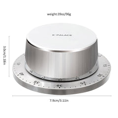 Stainless Steel Mechanical Kitchen Timer