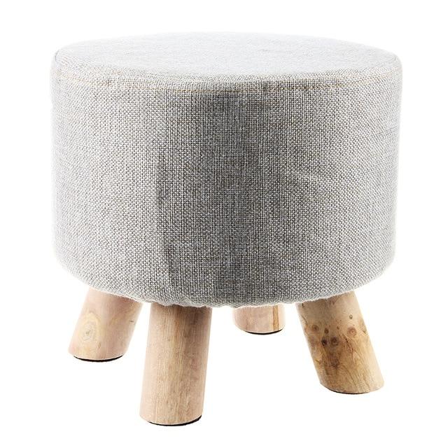 Modern Round Pouffe Footstool