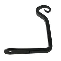 Black Wall-mounted Shelf Bracket