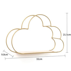 Cloud Shape Hanging Shelf