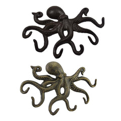 Wrought Iron Octopus Key Hanger