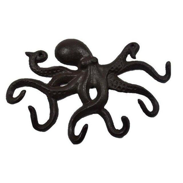 Wrought Iron Octopus Key Hanger