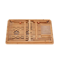 Portable Folding Bamboo Laptop Table