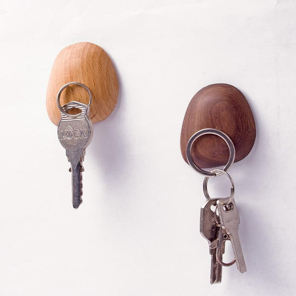 Magnetic Wooden Key Hanger