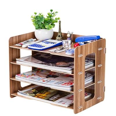Minimalist Desktop Organizer Shelves