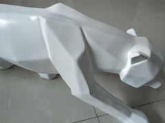 Abstract Black Panther Statue