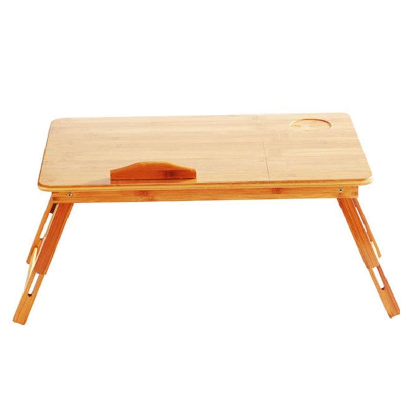 Portable Adjustable Bamboo Laptop Table