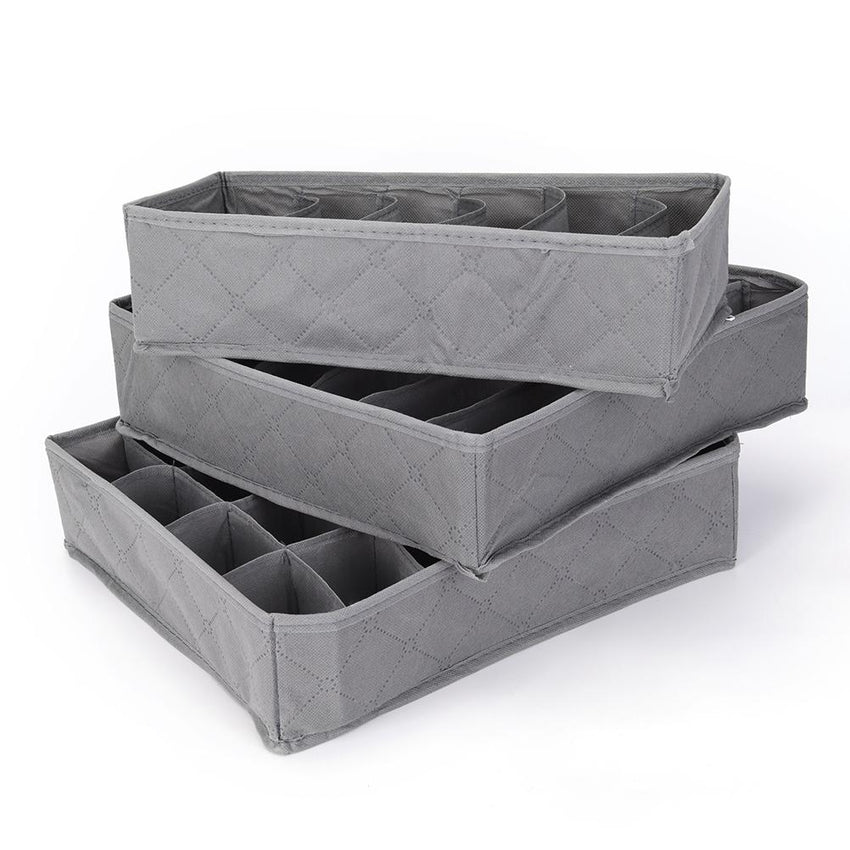 3PC Bamboo Storage Box