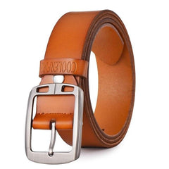 Casual Cowhide Leather Belt