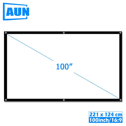 100 inch 16:9 Portable Projector Screen
